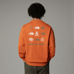 The North Face Men’s Outdoor Graphic Sweatshirt Iron Bronze