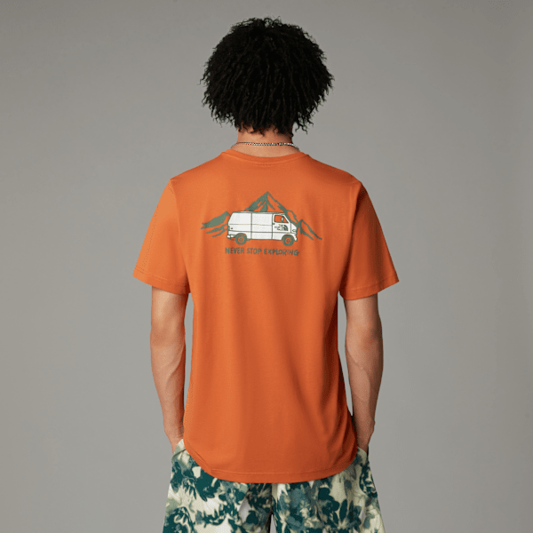 The North Face Men’s Outdoor Graphic T-shirt Iron Bronze