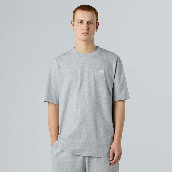 The North Face Oversized Essential T-shirt Tnf Light Grey Heather male