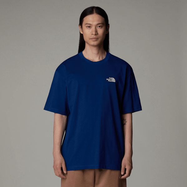 The North Face Men’s Oversized Simple Dome T-shirt Estate Blue