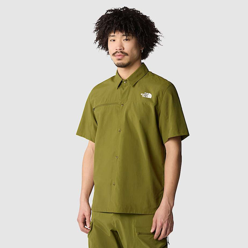The North Face Packable Shirt Forest Olive-npf male