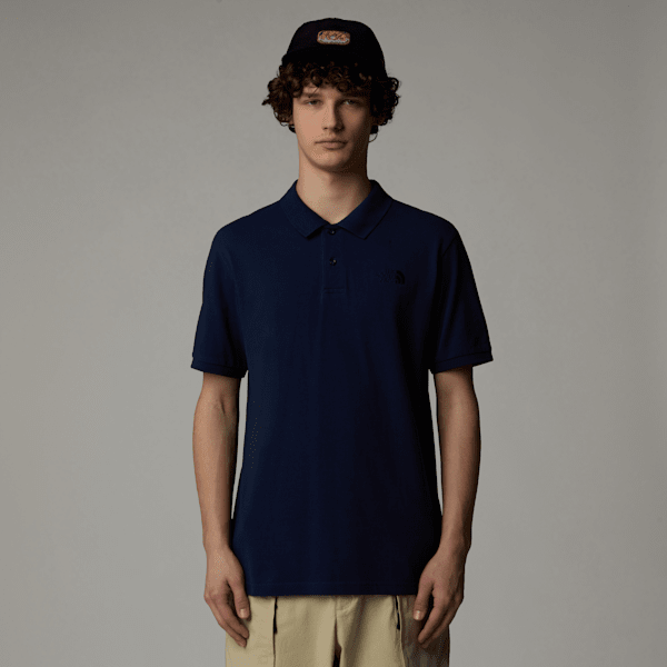 The North Face Men’s Piquet Polo Shirt Summit Navy 