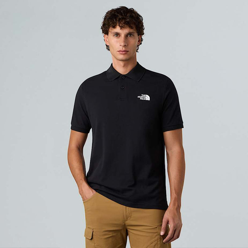 The North Face Piquet Polo T-shirt Tnf Black male