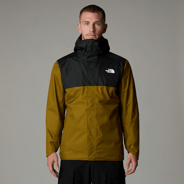 The North Face Men’s Quest Zip-in Compatible Jacket Moss Green-tnf Black