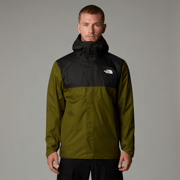 The North Face Men’s Quest Zip-in Compatible Jacket Forest Olive-tnf Black