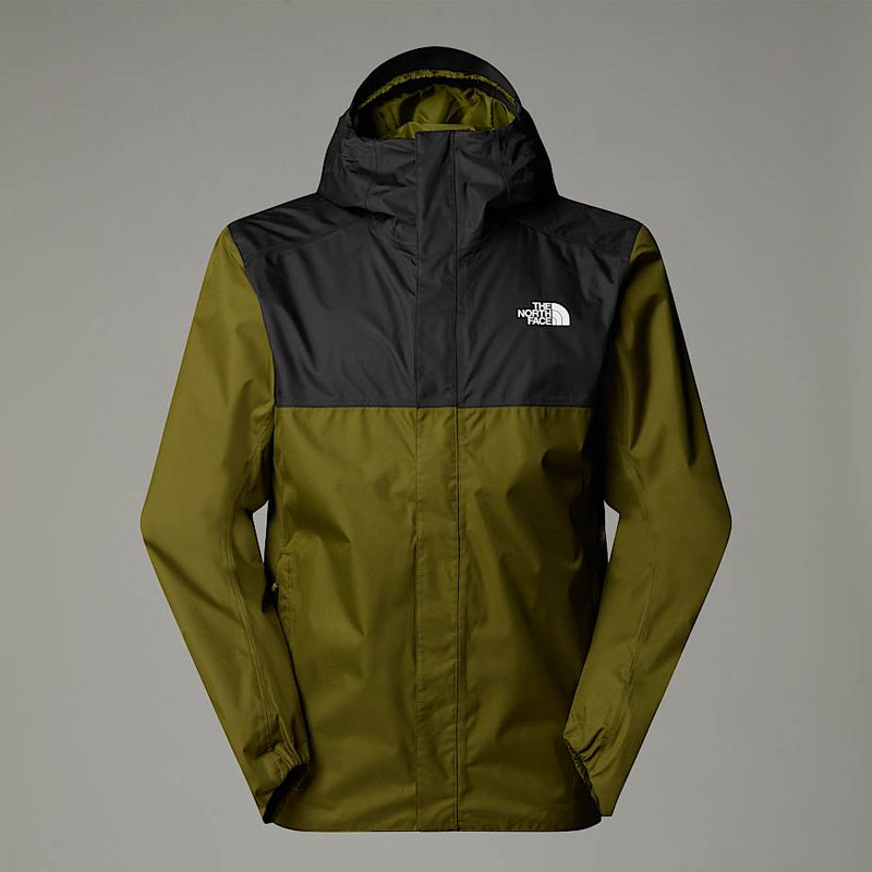 The North Face Quest Zip-in Compatible Jacket Forest Olive-tnf Black male