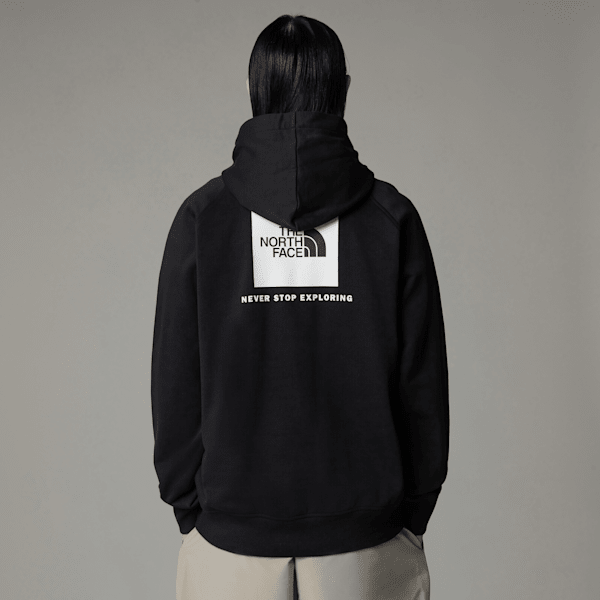 The North Face Raglan Redbox Hoodie Tnf Black-tnf White