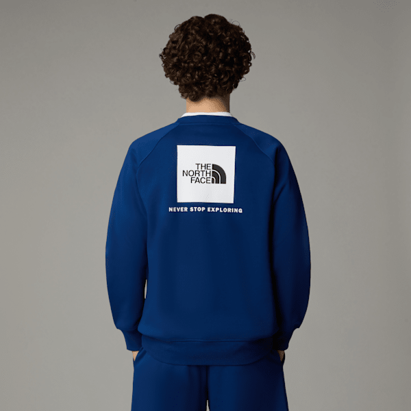 The North Face Raglan Redbox Sweatshirt Estate Blue-tnf White