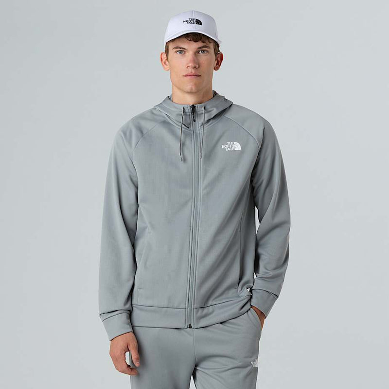 The North Face Reaxion 2.0 Full-zip Hooded Jacket Monument Grey Dark Heather male