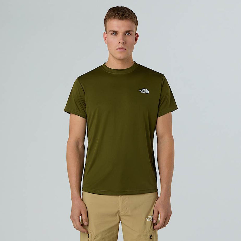 The North Face Reaxion Amp T-shirt Forest Olive male