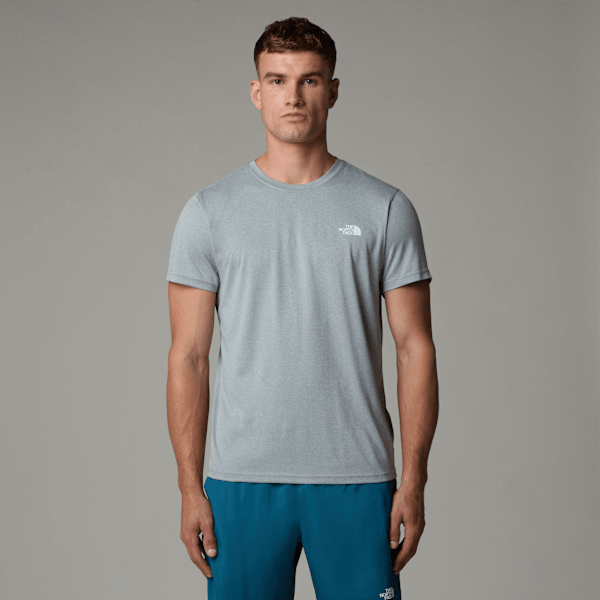 The North Face Men’s Reaxion Amp T-shirt Mid Grey Heather