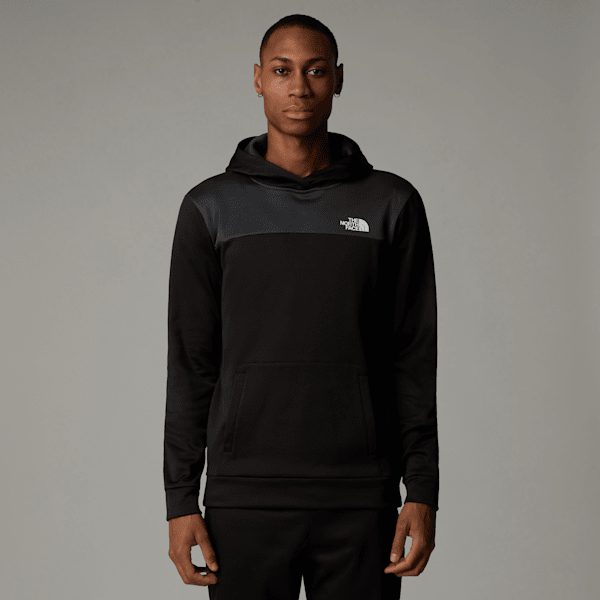 The North Face Men’s Reaxion Fleece Pullover Hoodie Tnf Black-asphalt Grey 