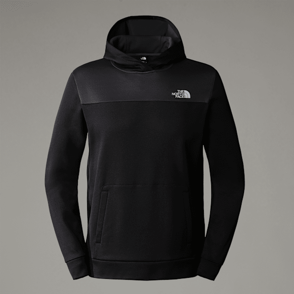 The North Face Men’s Reaxion Fleece Pullover Hoodie Tnf Black-asphalt Grey