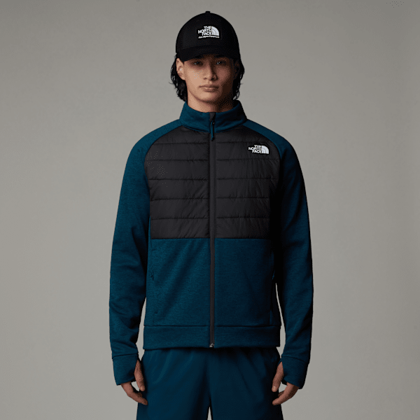 The North Face Reaxion Hybrid Jacket Midnight Petrol Dark Heather-asphalt Grey