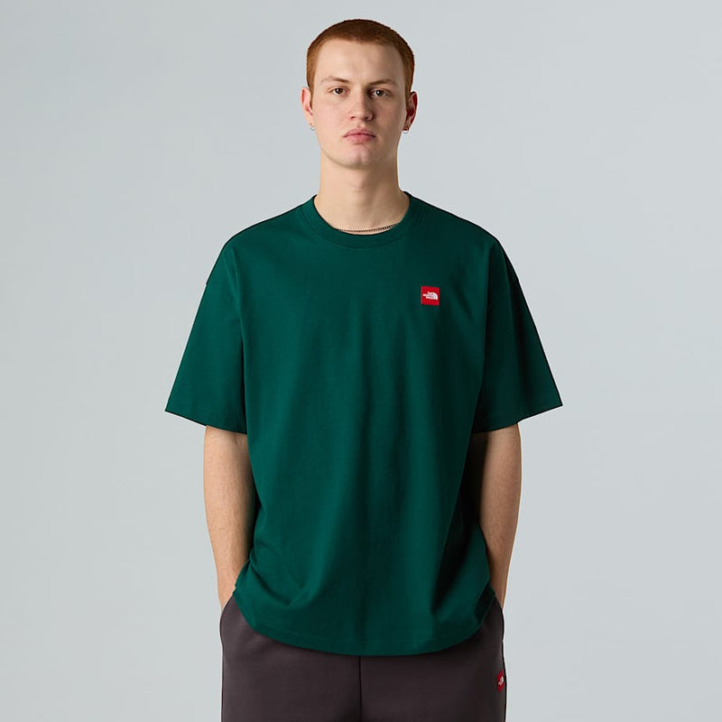 The North Face Red Box T-shirt Hunter Green male