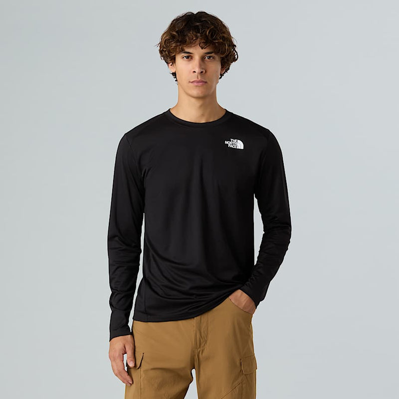 The North Face Shadow Long-sleeve T-shirt Tnf Black male