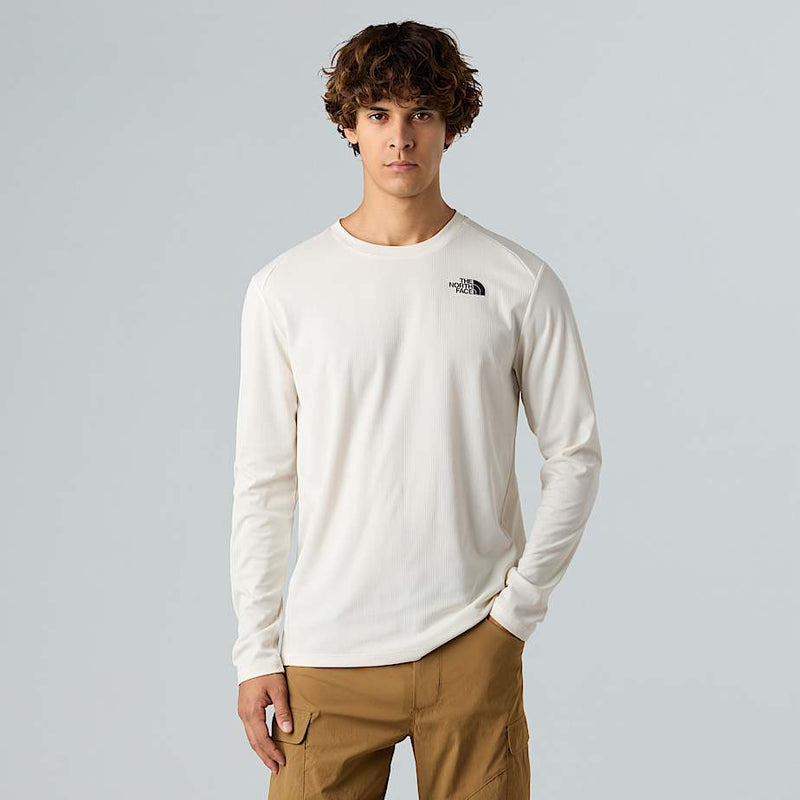 The North Face Shadow Long-sleeve T-shirt White Dune male