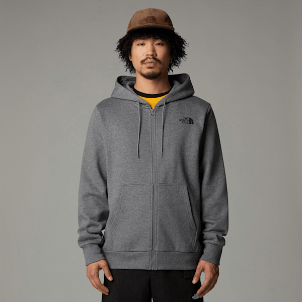 The North Face Simple Dome Full-zip Hoodie Tnf Medium Grey Heather