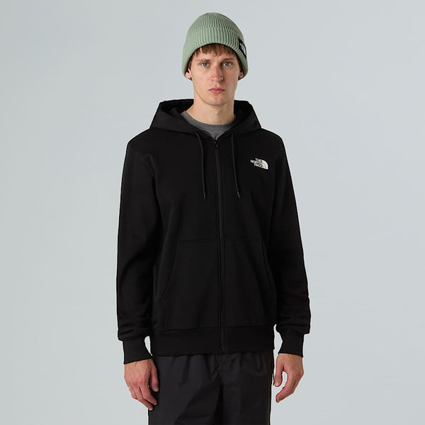 The North Face Simple Dome Full-zip Hoodie Tnf Black male
