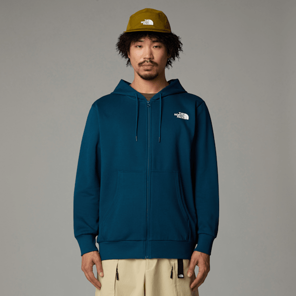 The North Face  Simple Dome Full-zip Hoodie Midnight Petrol