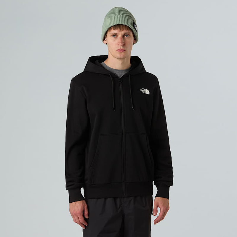 The North Face Simple Dome Full-zip Hoodie Tnf Black male