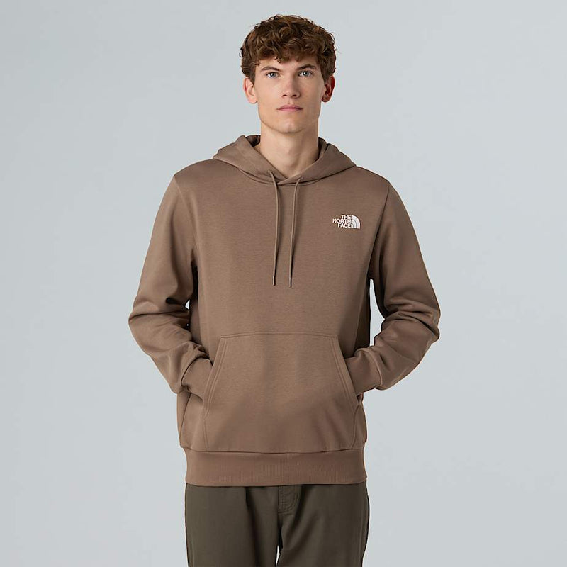 The North Face Simple Dome Hoodie Mocha Brown male