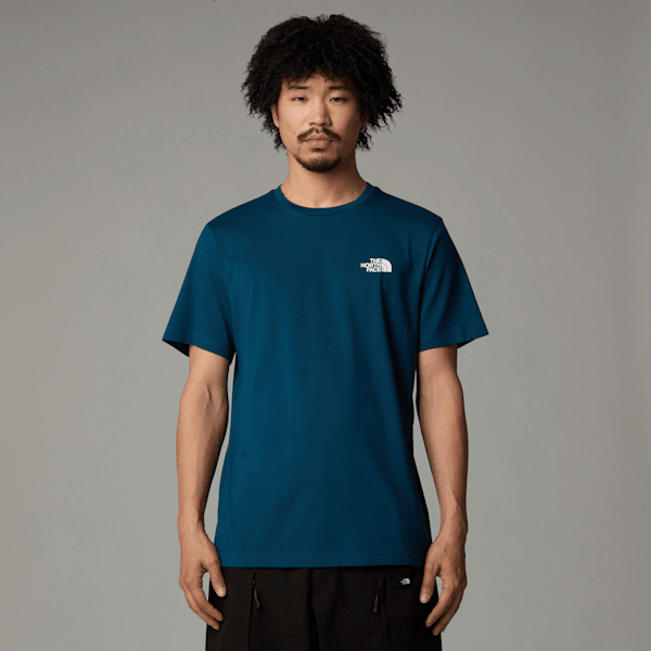 The North Face Men’s Simple Dome T-shirt Midnight Petrol | LYBSTORE