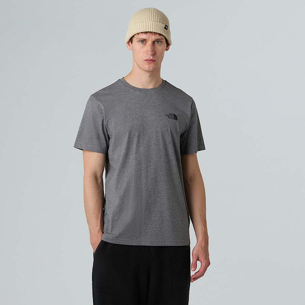The North Face Simple Dome T-shirt Tnf Medium Grey Heather male