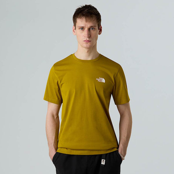 The North Face Simple Dome T-shirt Deep Dijon male