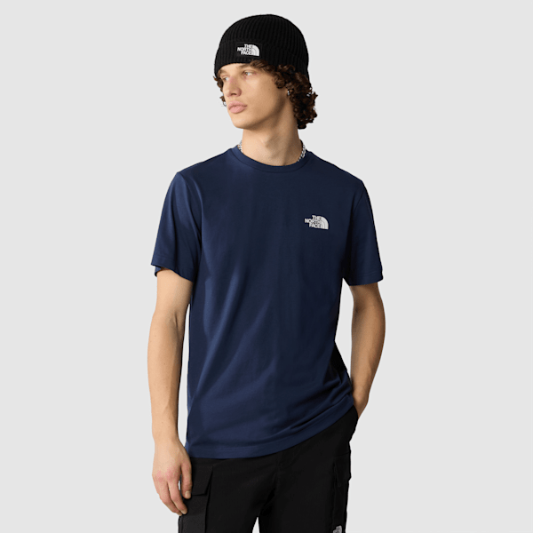 The North Face Men’s Simple Dome T-shirt Summit Navy | LYBSTORE