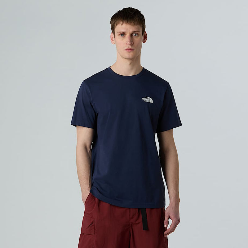The North Face Simple Dome T-shirt Summit Navy male