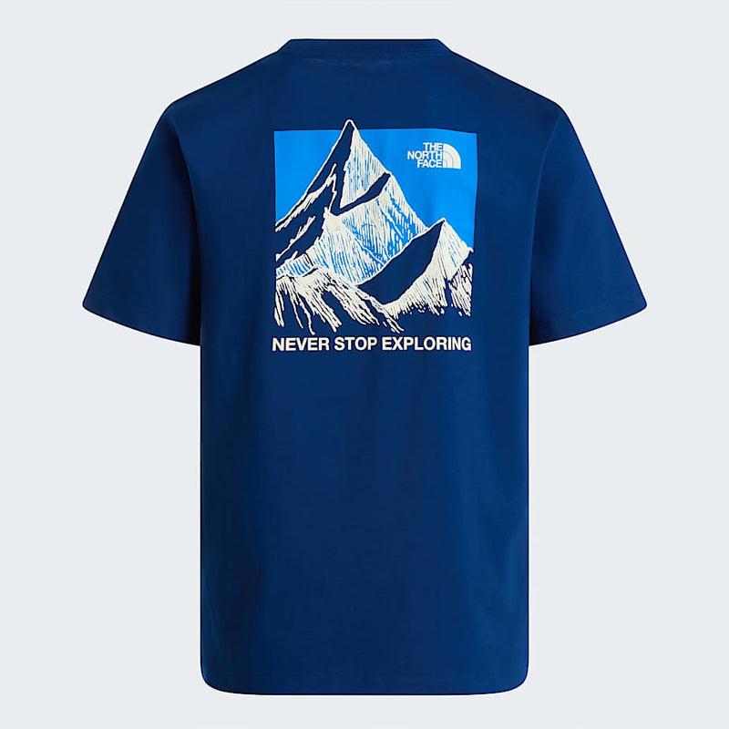 The North Face Sketch Box Regular T-shirt Estate Blue