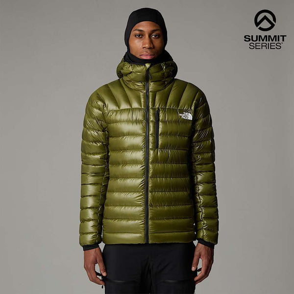 The North Face Summit Breithorn Hooded Down Jacket Forest Olive male