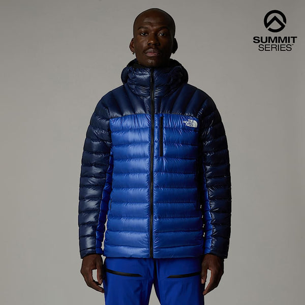The North Face Summit Breithorn Hooded Down Jacket Tnf Blue-eagle Blue male