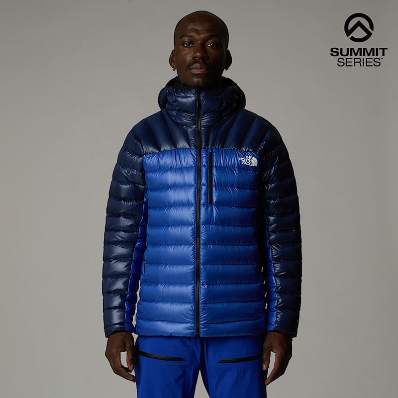 The North Face Summit Breithorn Hooded Down Jacket Tnf Blue-eagle Blue male