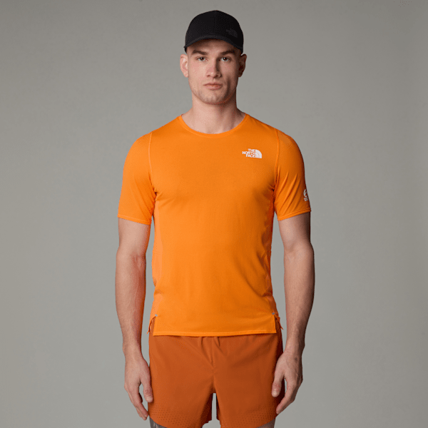 The North Face  Summit High Trail Run T-shirt Digital Orange