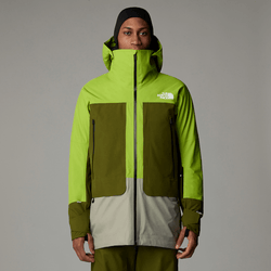 The North Face Men's Summit Verbier Gore-tex® Jacket Meadow Grass-forest Olive-clay Grey 