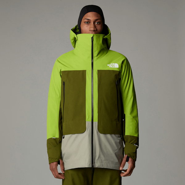 The North Face Men's Summit Verbier Gore-tex® Jacket Meadow Grass-forest Olive-clay Grey