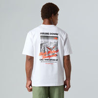The North Face Tnf Adventure Relaxed T shirt White Dune mandarin Red