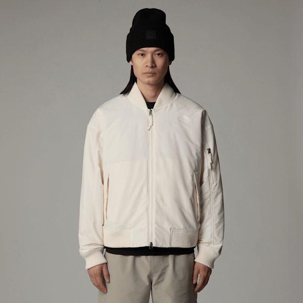 The North Face Tnf Bomber Jacket White Dune