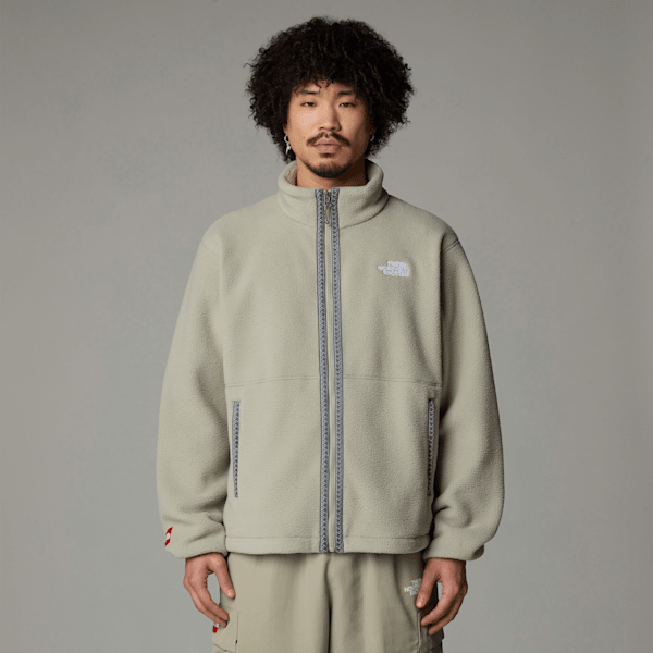 The North Face Men's Tnf Fleeski Full-zip Fleece Clay Grey 