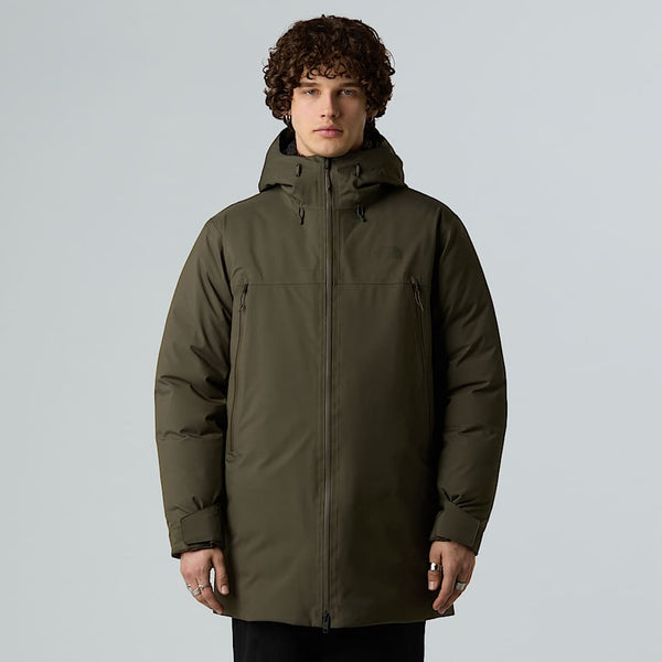 The North Face Tnf Range Down Parka New Taupe Green male