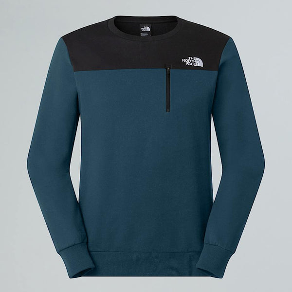 The North Face Tech New Peak Sweatshirt Midnight Petrol-tnf Black male