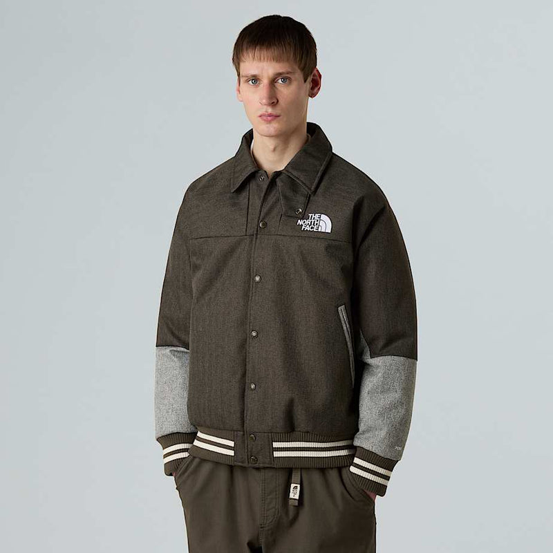 The North Face Varsity Down Jacket New Taupe Green-white Dune male