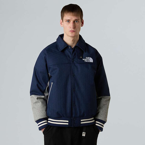 The North Face Varsity Down Jacket Summit Navy-white Dune male