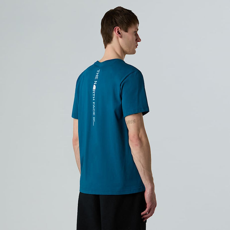 The North Face Vertical Logo T-shirt Mineral Ink male
