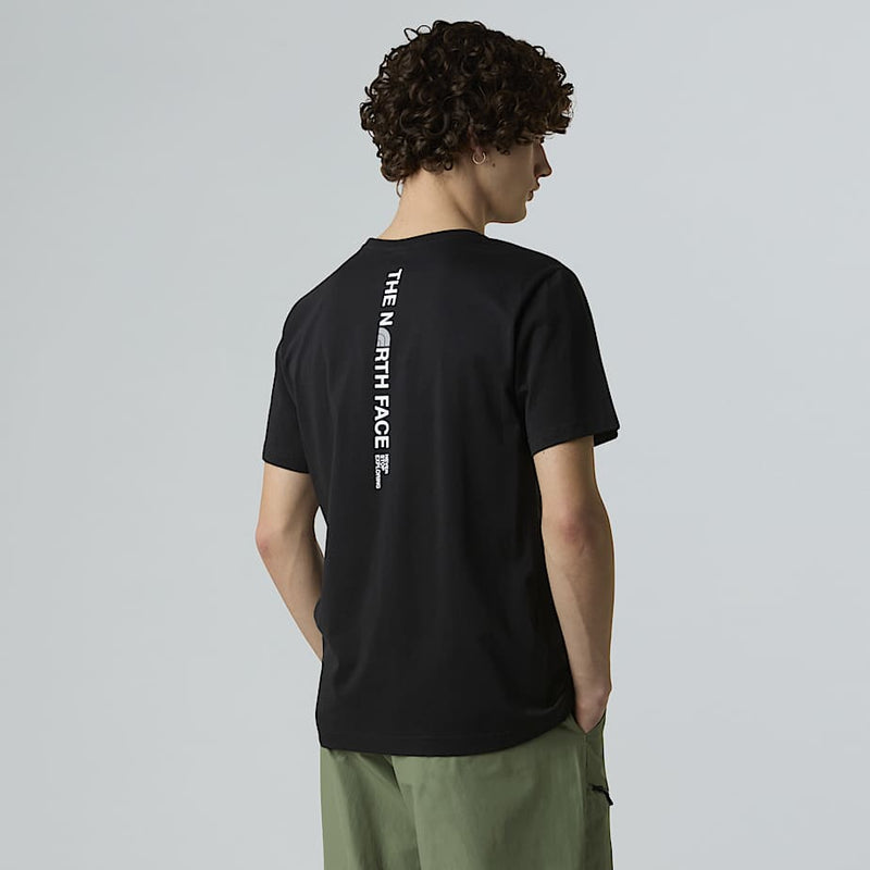 The North Face Vertical Logo T-shirt Tnf Black male