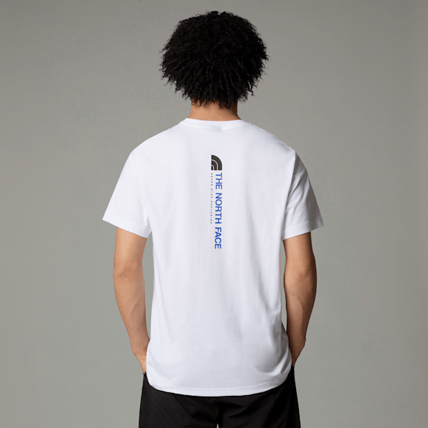 The North Face Men's Vertical T-shirt Tnf White | LYBSTORE