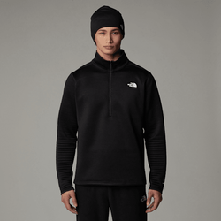 The North Face Men's Vertical Thermal 1/4 Zip Fleece Tnf Black