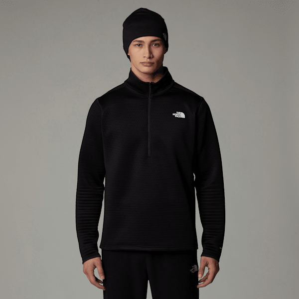 The North Face Men's Vertical Thermal 1/4 Zip Fleece Tnf Black 